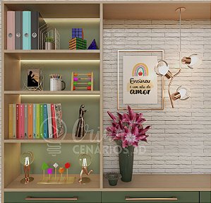 Mini Atendimento - CMA12 - educacional, pedagogia  - 1,35x1,30m