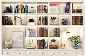 Super - Biblio CS05 Branco total