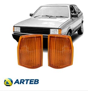 Par Lanterna Pisca Ambar Original ARTEB