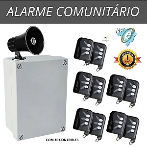 Alarme Comunitario Sem Fio De Longo Alcance