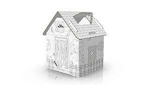 Casa Encantada Para Colorir - Eu Amo Papelão