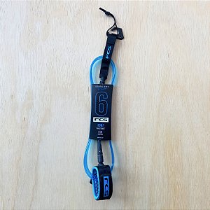 Leash FCS 6' Comp Essential - Azul