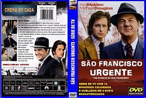 Série São Francisco Urgente - Coletanea com 14 Episódios em 4 Discos em DVD-R com  Dublagem Clássica