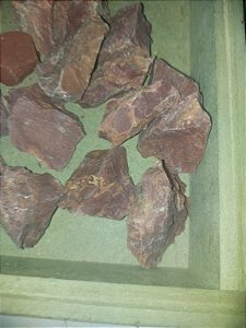 Pedra bruta tam M - Jaspe Vermelha