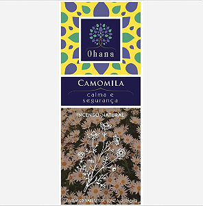 Incenso Natural Ohana - CAMOMILA