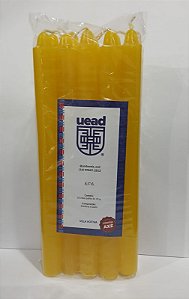 VELA PALITO - AMARELA I Maço com 10 un.