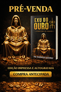 Pré-venda Livro Exu do ouro - Pai Rodrigo Queiroz - Edição Revisada e Ampliada