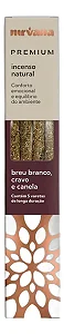 Incenso Nirvana Premium - Breu Branco, Cravo E Canela