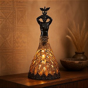 Luminária Sagrada Ossain – A Luz quevem da Mata e da Cura