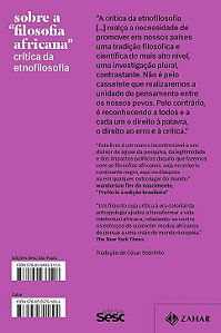 Sobre a “filosofia africana”: Crítica da etnofilosofia