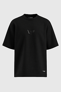 Camiseta Oversized Algodão Egípcio Vintage Culture Shadow Pulse