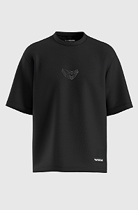 Camiseta Oversized Algodão Egípcio Vintage Culture Shadow Pulse