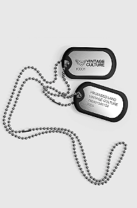 Dog Tag Vintage Culture Promised Land Edição Limitada