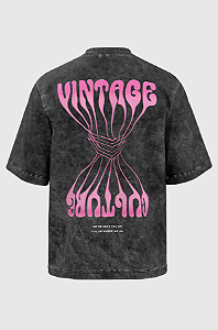 Camiseta Oversized Vintage Culture Melted