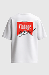 Camiseta Oversized Vintage Culture Track Burner