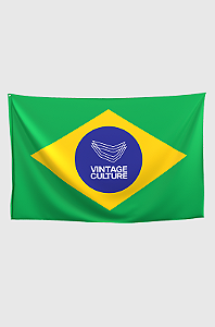 Bandeira Vintage Culture Brasil
