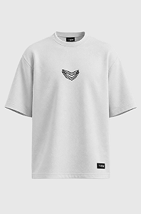 Camiseta Oversized Algodão Egípcio Vintage Culture Light Pulse