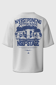 Camiseta Oversized NSD Stage Branca