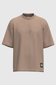 Camiseta Oversized Vintage Culture Clear Groove Algodão Egípcio