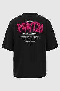 Camiseta Oversized This is Not Just a Party