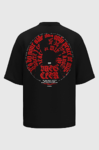 Camiseta Oversized Vintage Culture Peace of Mind Algodão Egípcio