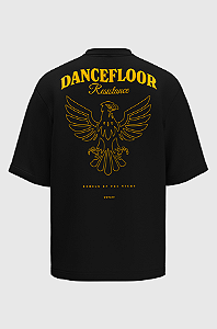 Camiseta Oversized VNTG77 Dancefloor Resistance Algodão Egípcio