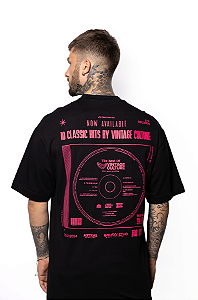 Camiseta Oversized Vintage Culture Classic Hits Pima