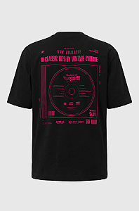 Camiseta Oversized Vintage Culture Classic Hits Pima