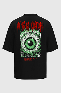 Camiseta Oversized Vintage Culture Third Eye Algodão Egípcio