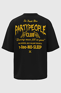 Camiseta Oversized Party People Club