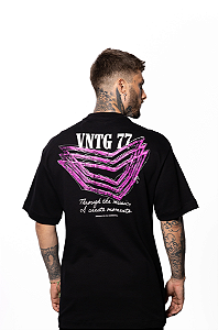Camiseta Oversized Vintage Culture Create Moments Algodão Egípcio
