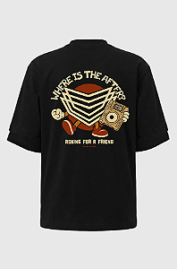 Camiseta Oversized Vintage Culture Where is the After? Pima