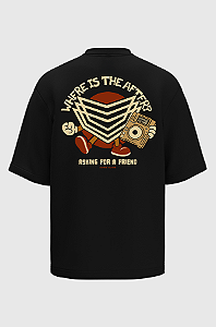 Camiseta Oversized Vintage Culture Where is the After? Pima