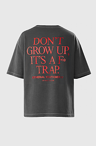Camiseta Oversized Don’t Grow Up