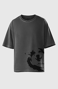 Camiseta Oversized Vintage Culture Best Friends