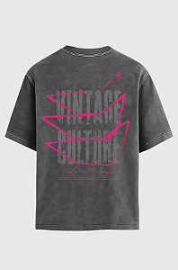 Camiseta Oversized Vintage Culture Freaky Mode