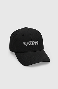 Boné Vintage Culture Essential Preto