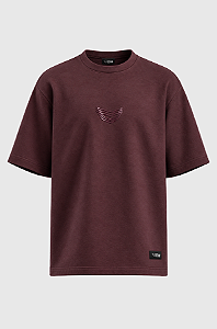 Camiseta Oversized Algodão Egípcio Vintage Culture Velvet Pulse