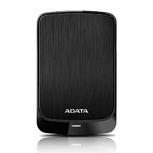 HD EXTERNO ADATA 1TB 2,5, USB 3.2 PRETO -  AHV320-1TU31-CBK 