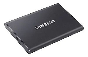 HD SSD PORTÁTIL T7 USB 3.2 1 TB (CINZA) - MU-PC1T0T/AM