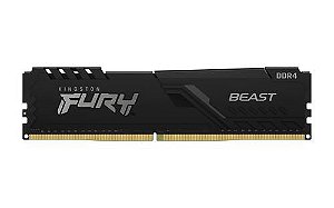 MEMÓRIA 16GB DIMM DDR4 3000MHZ FURY BEAST BLACK PARA DESKTOP - KF430C15BB1/16