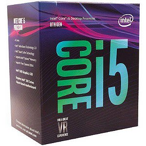 Processador Intel Core i5-8400 Coffee Lake, Cache 9MB, 2.8GHz (4GHz Max Turbo), LGA 1151 - BX80684I58400
