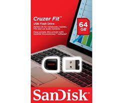 PEN DRIVE SANDISK CRUZER FIT 64GB USB 3.0