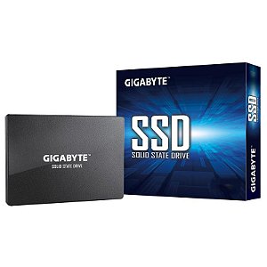 SSD GIGABYTE 240GB, SATA, Leitura 500MB/s, Gravação 380MB/s - GP-GSTFS31240GNTD