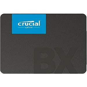 SSD CRUCIAL BX500 480GB, SATA, LEITURA 540MB/s, GRAVAÇÃO 500MB/s - CT480BX500SSD1