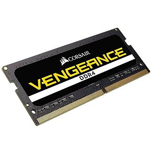 MEMÓRIA CORSAIR VENGEANCE NOTEBOOK 8GB 2666MHz, DDR4 - CMSX8GX4M1A2666C18