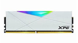MEMÓRIA ADATA XPG SPECTRIX D50 RGB BRANCO DDR4 8GB 3000MHZ - AX4U300088G16A-SW50