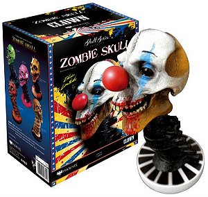 Estátua Zombie Skull Clown: Art Scale Edição Limitada Escala 1/3