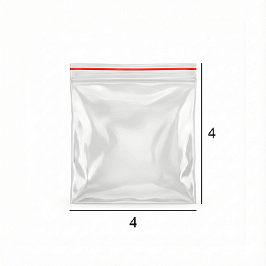 Saquinho Zip Lock 4 x 4 - N0