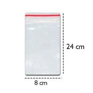 Saco Zip Lock 24 x 8 - N13